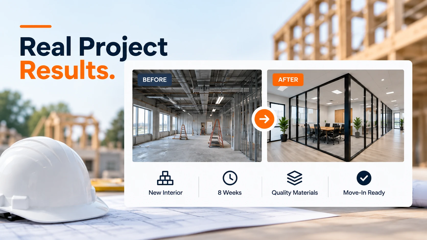 real project results before after